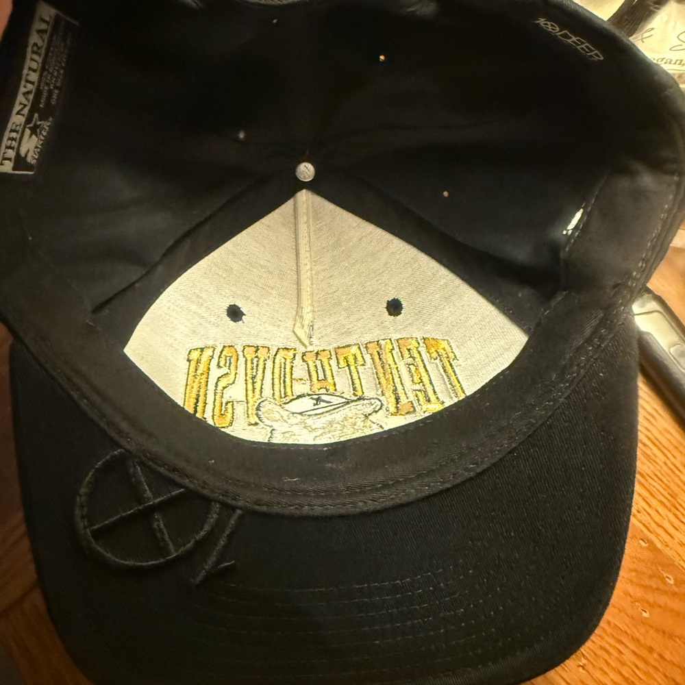 10 Deep Tenth Division Snapback Starter Hat with Yellow Embroidery - Picture 6 of 8
